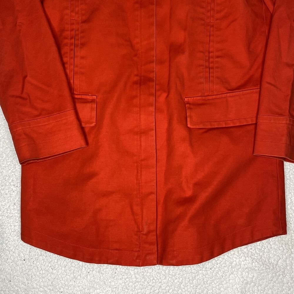 Pendleton Orange Overcoat: Size Extra Small - image 5
